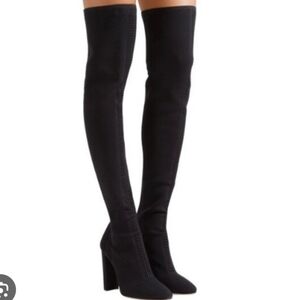 Gianvito Rossi Elegant Black Over-the-Knee Boots